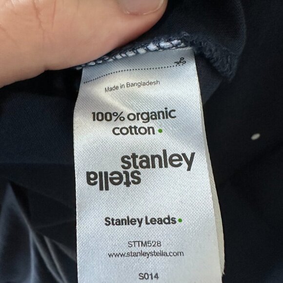 3XL Blue Shimmering Unicorn Stanley Stella Tee 100% Cotton - Picture 4 of 5